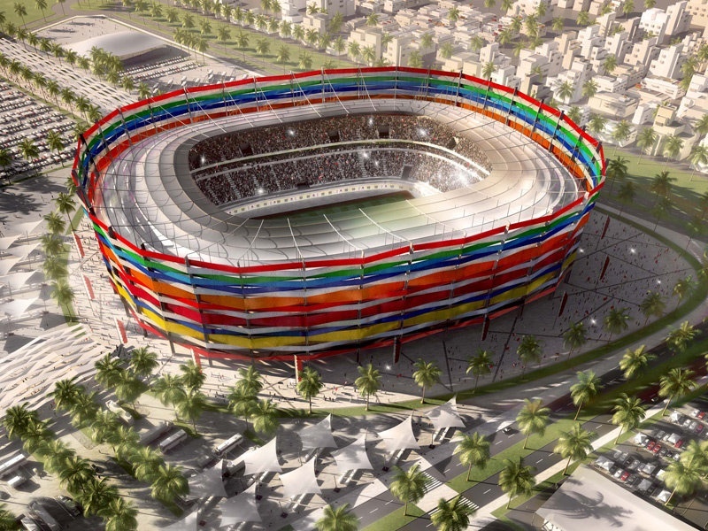 Stadion Al-Gharafa Katar 