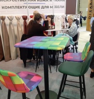 Sanwil Polska and our local Partner's stand at the furniture fair 