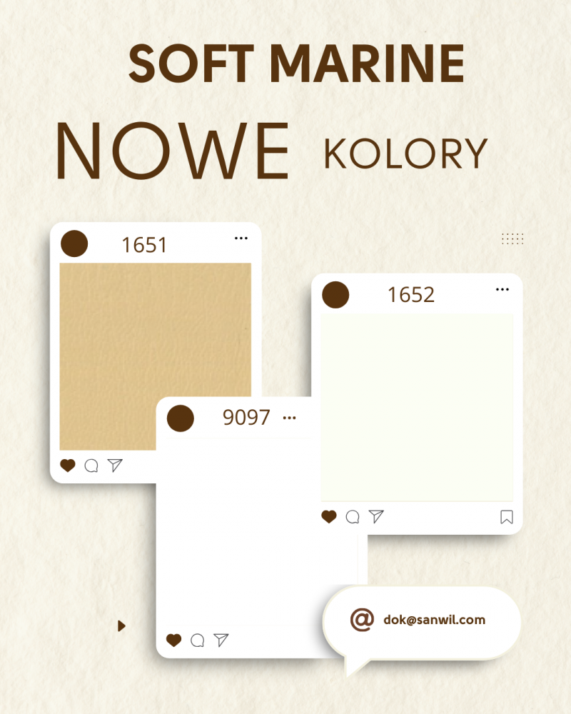 Nowe Kolory Soft Marine - Beże Nowe Kolory Soft Marine - Beże