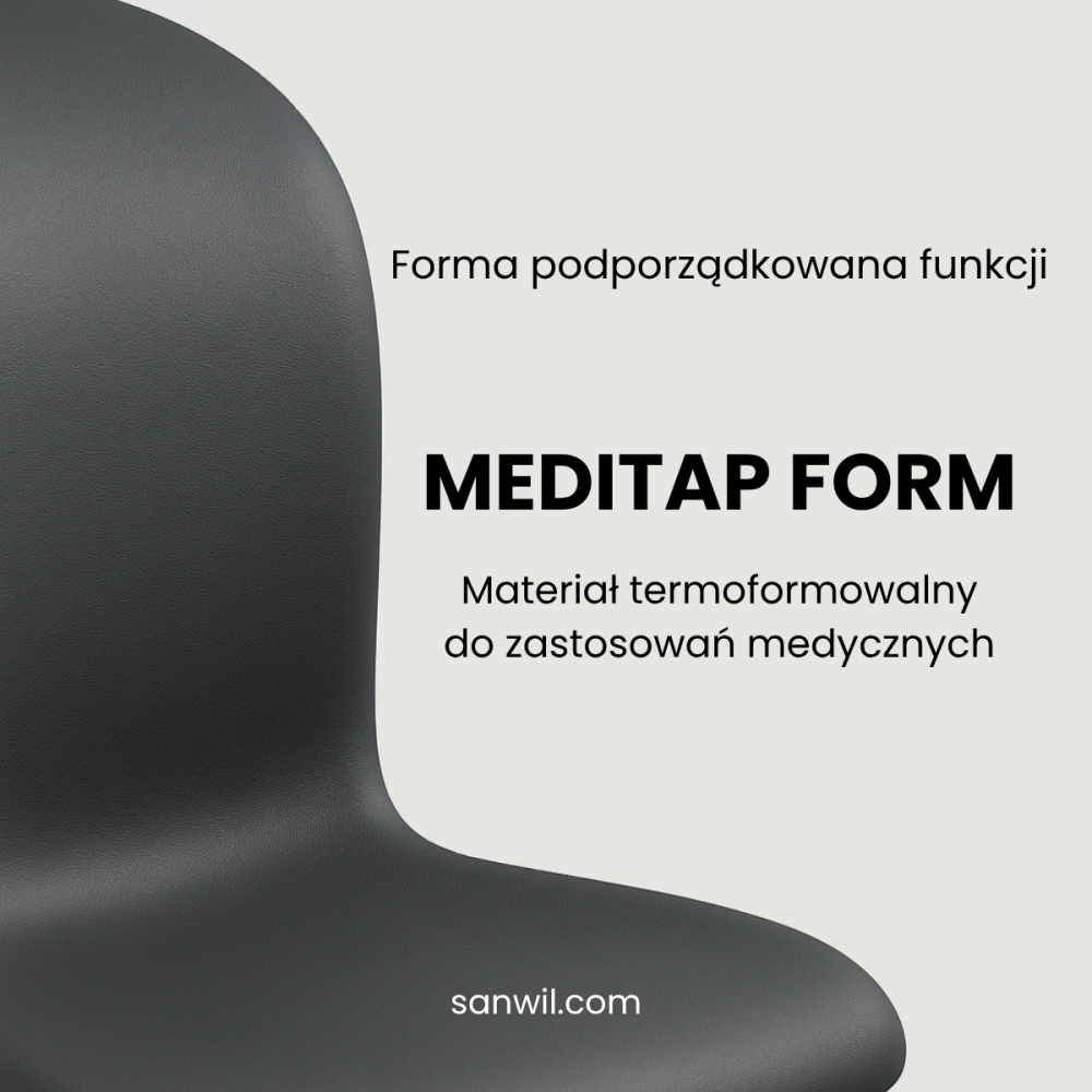 Meditap FORM  – Nowy standard w termoformowalnej tapicerce medycznej